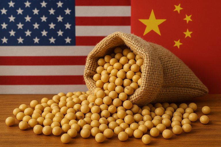 China buys $300M in US soybeans, signaling thaw in trade tensions
