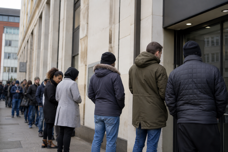 UK unemployment rate rises to 5.0% as payrolls decline in April